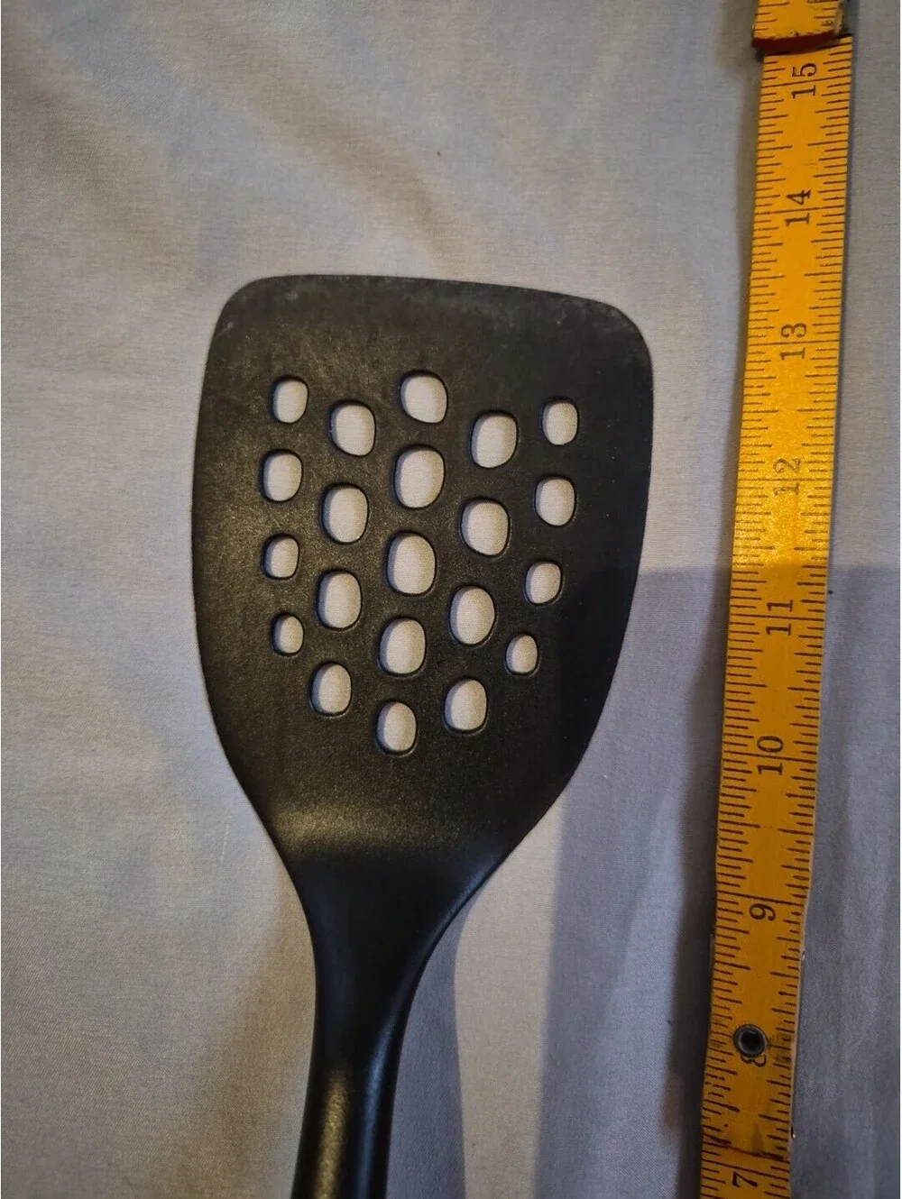 OXO Good Grips Nylon Round Turner  Black Spatula 13.5× 3.5 